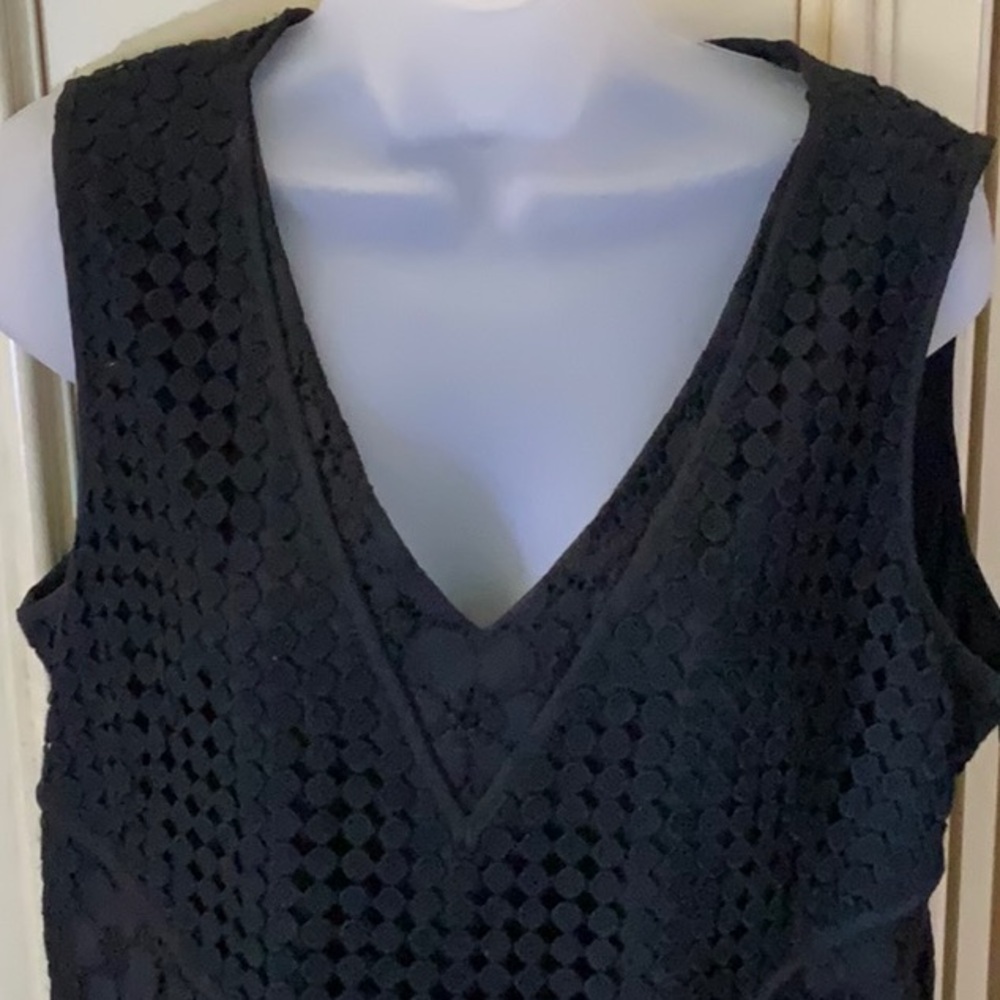 Beautiful, gorgeous black lace dress by Diane vonFurstenberg